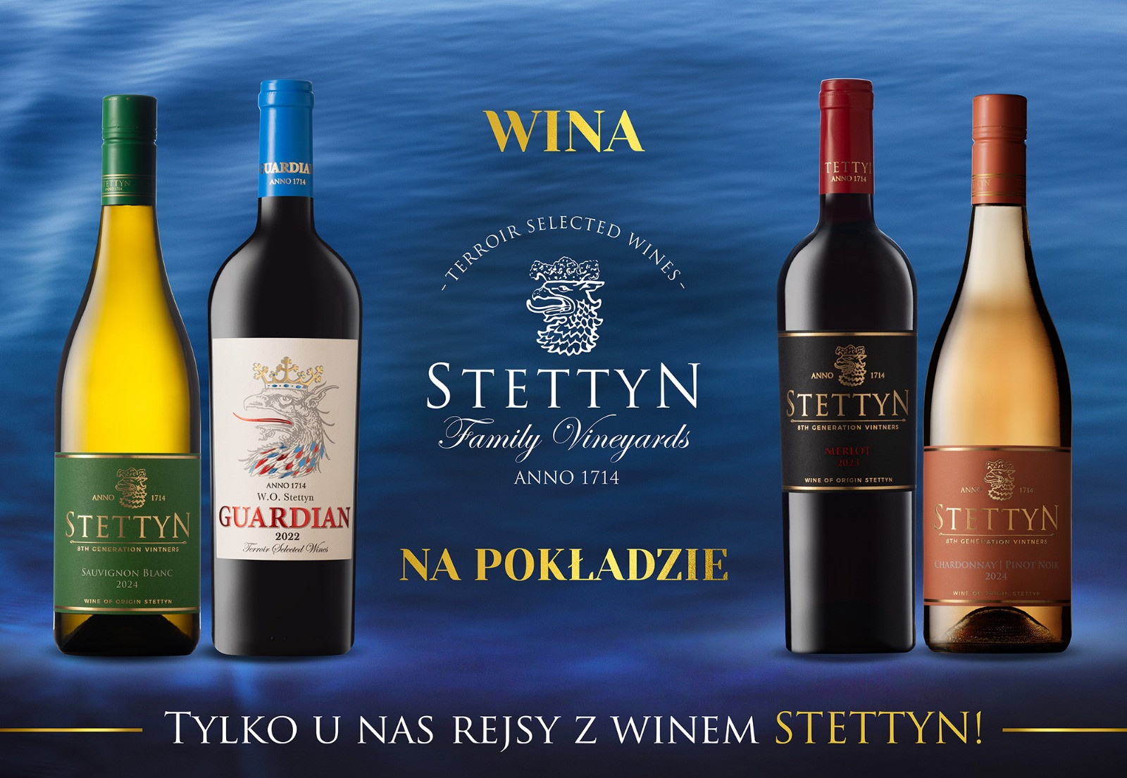 Rejsy z winem w tle. Rejsy ze Szczecina.